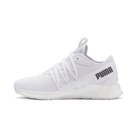 white-puma running shoes|puma white running shoes men's.